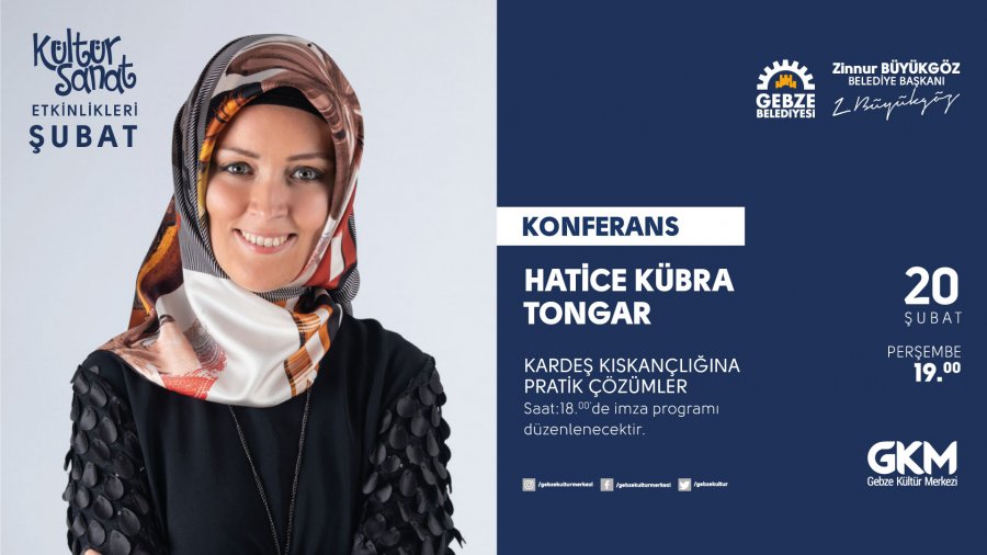KONFERANS - HATİCE KÜBRA TONGAR