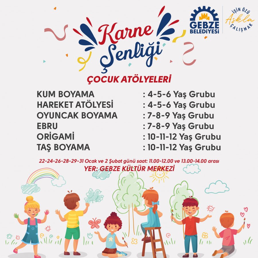 ÇOCUK ATÖLYELERİ