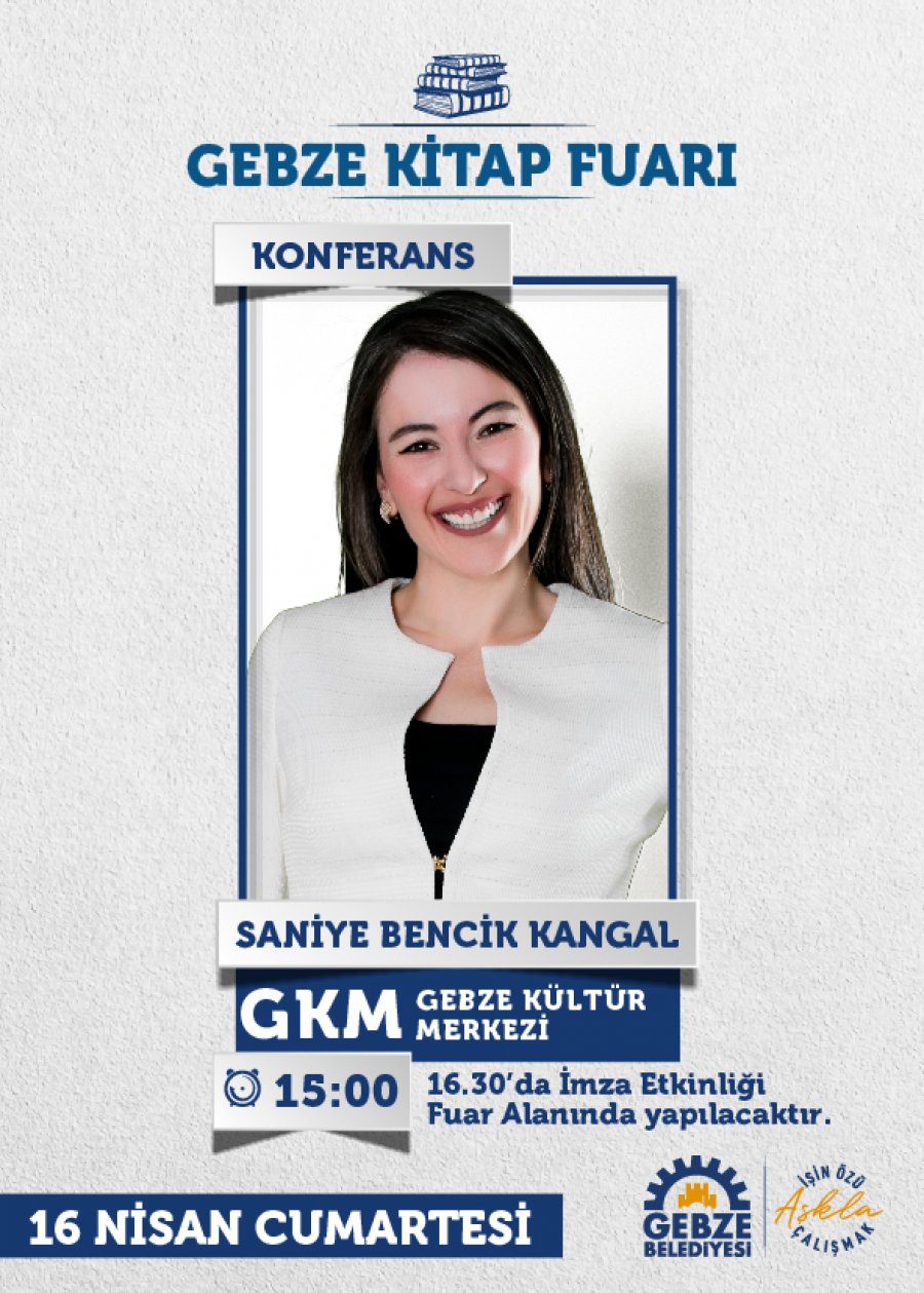 SANİYE BENCİK KANGAL - KİTAP FUARI