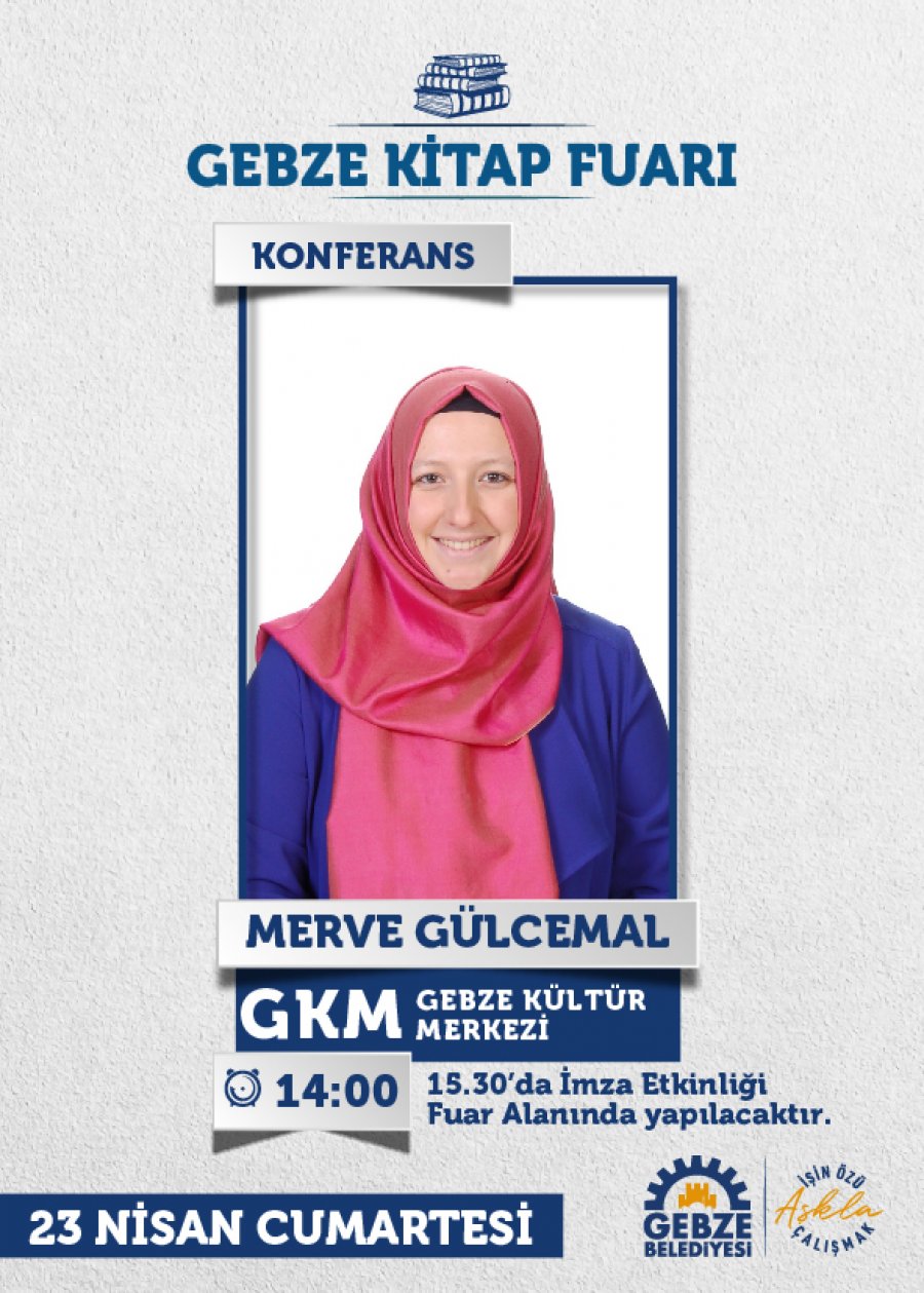 MERVE GÜLCEMAL - KİTAP FUARI