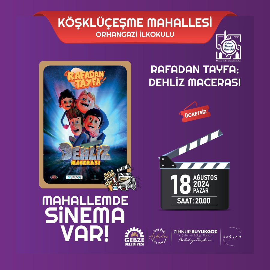 MAHALLEMDE SİNEMA VAR