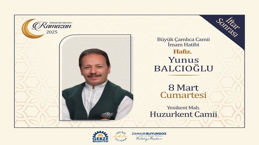 Kur-anı Kerim Tilaveti ve Teravih Namazı - Büyük Çamlıca Camii İmam Hatibi Hafız Yunus Balcıoğlu