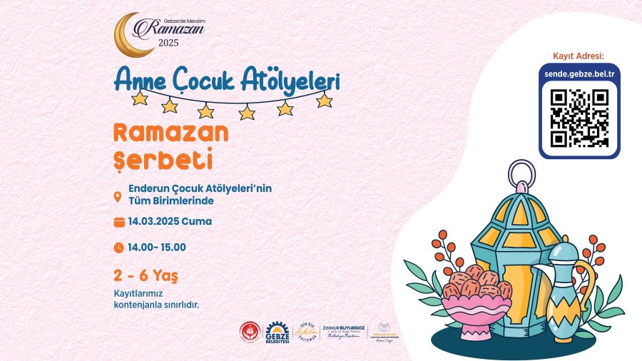 Anne Çocuk Atölyeleri - Ramazan Şerbeti