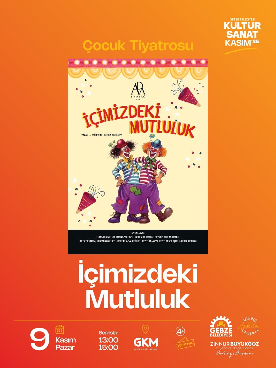 Çocuk Tiyatrosu - İçimizdeki Mutluluk