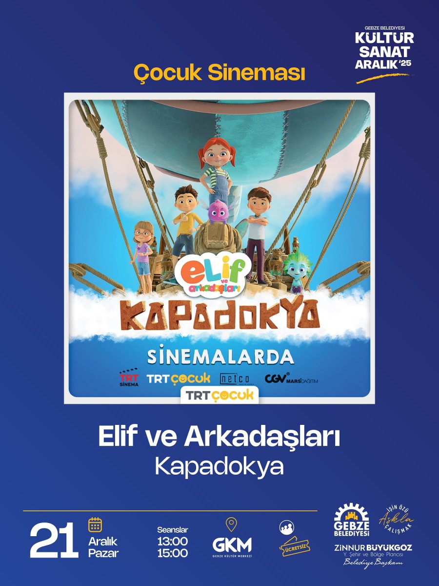 Çocuk Sieması - Elif ev Arkadaşları Kapadokya
