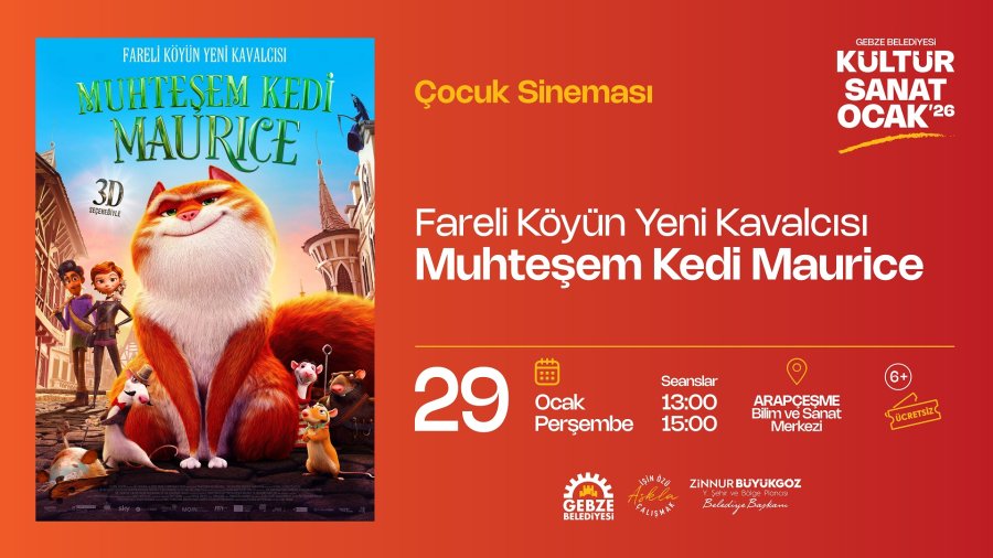 Çocuk Sineması - Muhteşem Kedi Maurice