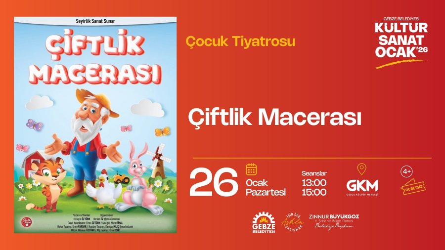 Çocuk Tiyatrosu - Çiftlik Macerası