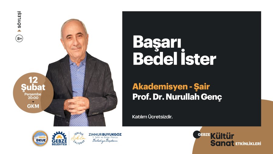 Söyleşi - Şair Akademisyen Prof.Dr Nurullah Genç - Başarı Bedel İster