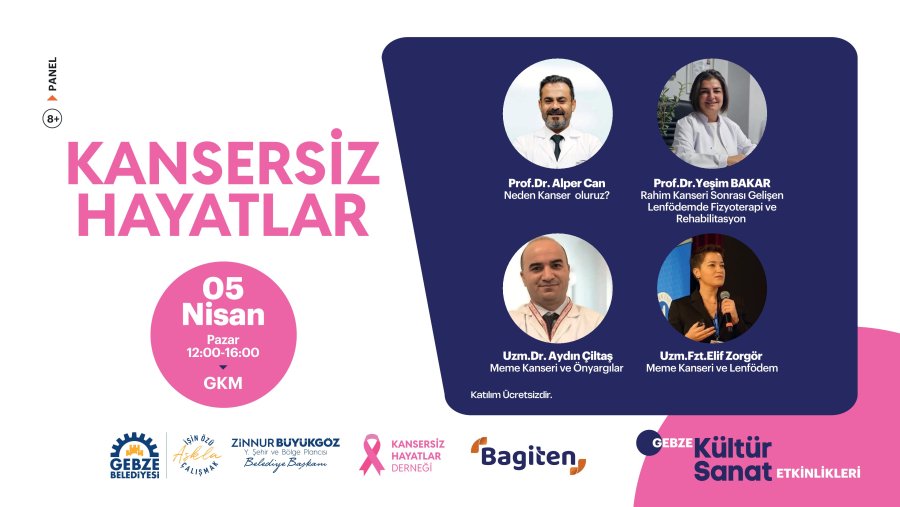 Panel - Kansersiz Hayatlar
