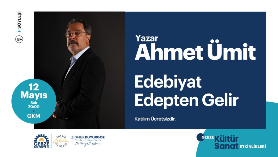 Yazar Ahmet Ümit - Edebiyat Edepten Gelir