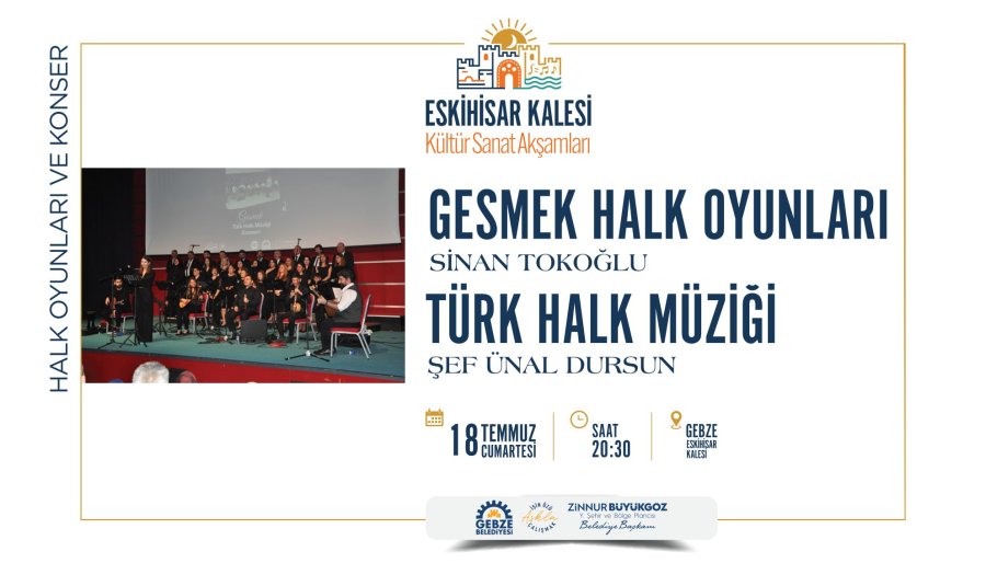 Gesmek Halk Oyunları ve Türk Halk Müziği Konseri