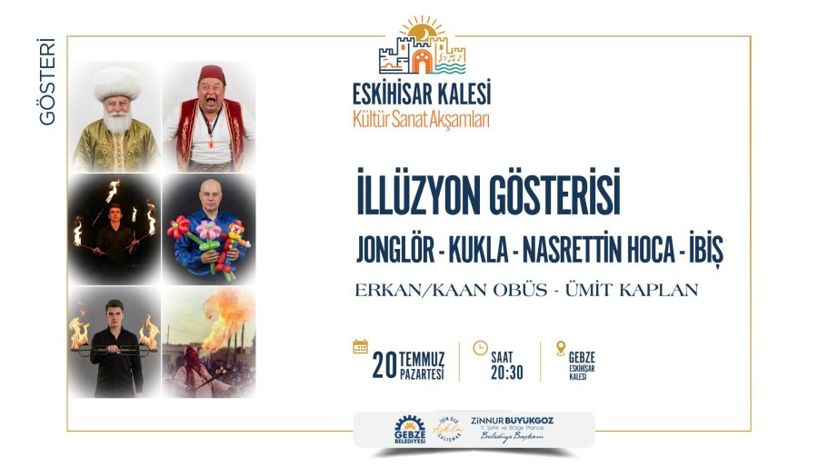 İllüzyon Gösterisi - Jonglör - Nasrettin Hoca - İbiş ve Kukla Gösterisi