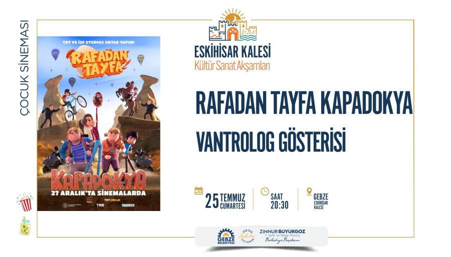 Vantrolog Gösterisi ve Rafadan Tayfa Kapadokya