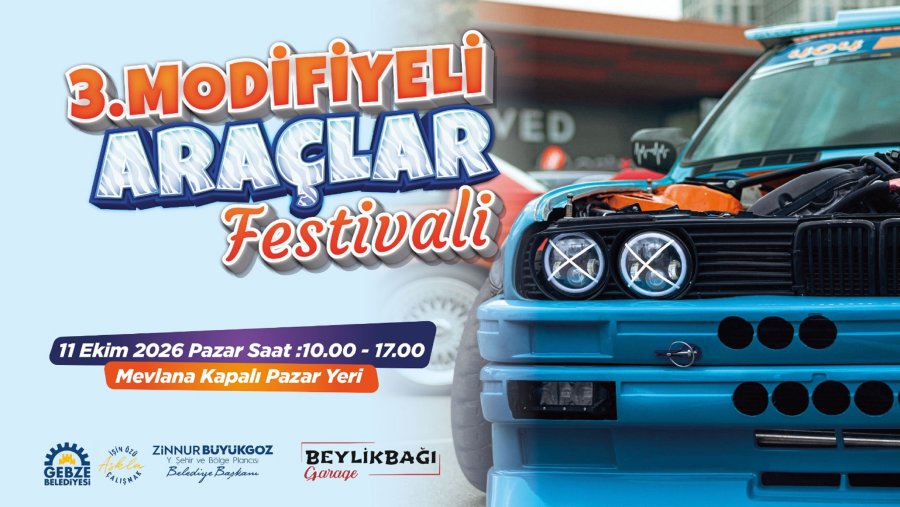 3. Modifiyeli Araçlar Festivali