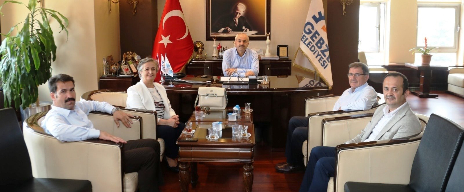 Başkan Büyükgöz´ün Vekil Konukları