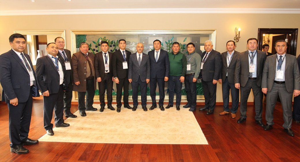 Başkan Büyükgöz´e Kırgızistan´dan Konuk Belediye Başkanları