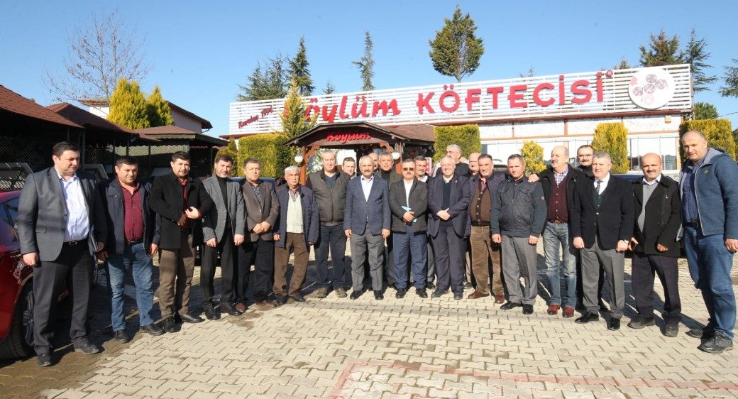 Başkan Büyükgöz Muhtarlarla Buluştu