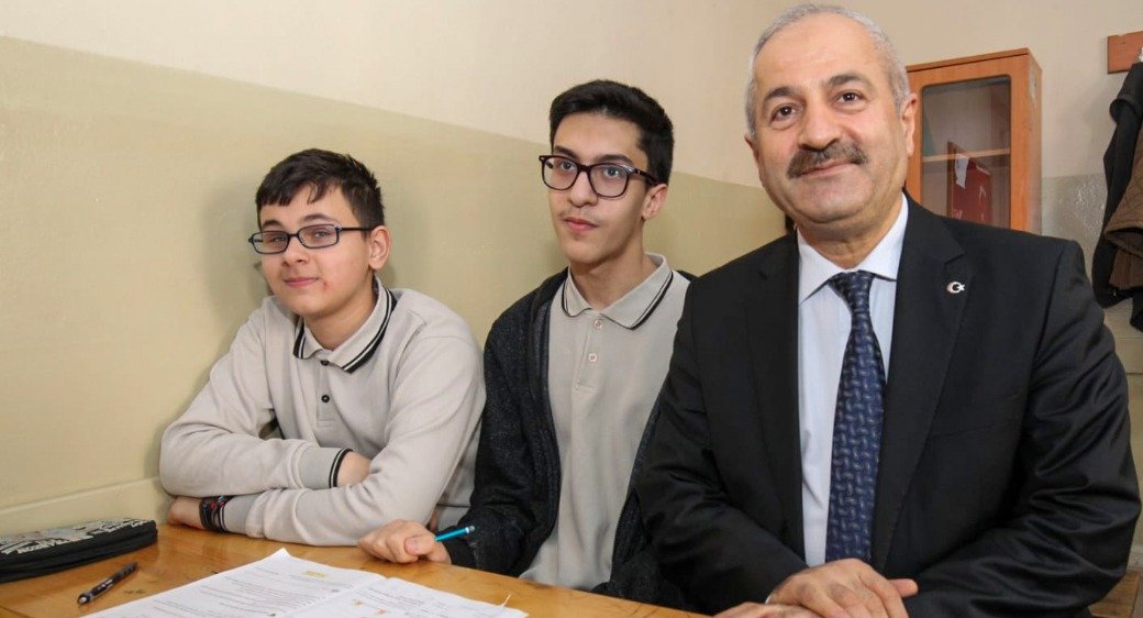 Başkan Büyükgöz Kendi Okulunda