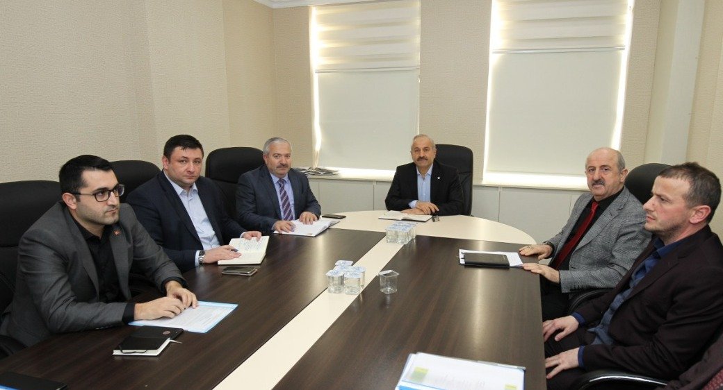 Müdürlerden Başkan Büyükgöz’e Brifing 