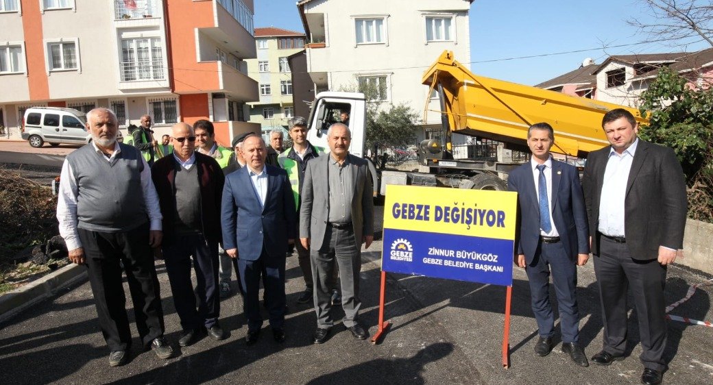 Adem Yavuz’da Asfalt Seferberliği Çalışmalar Başkan Büyükgöz’ün Denetiminde