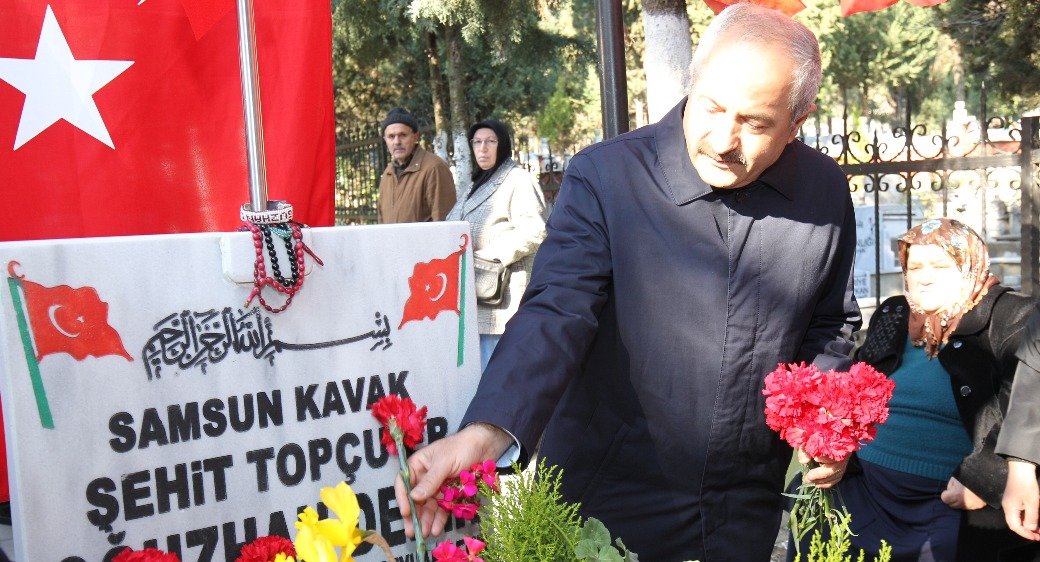 Gebze’de  Şehitler İçin Anma Töreni