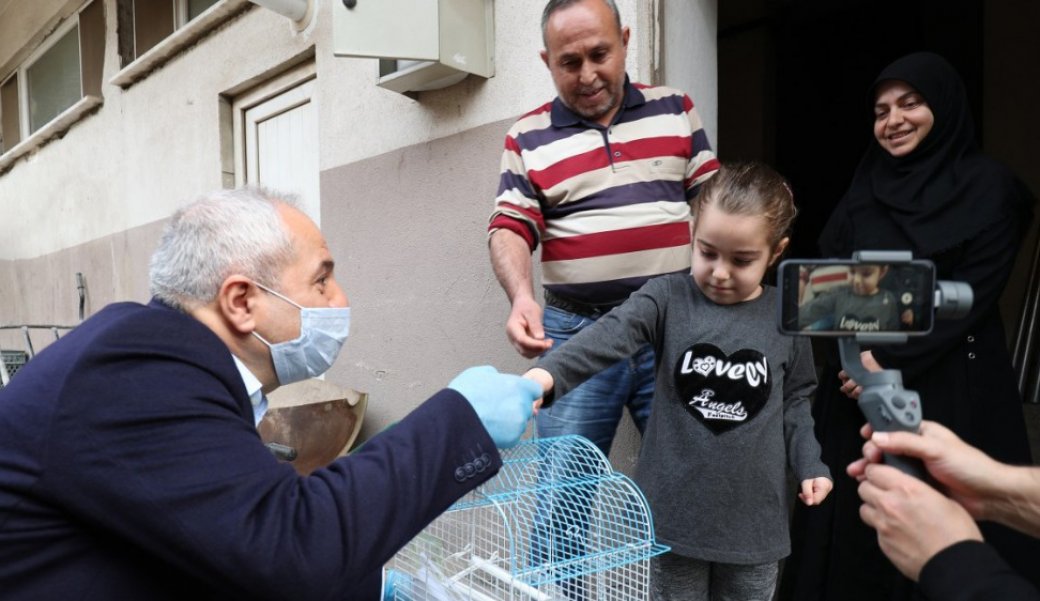 Başkan Büyükgöz; Minik Zeynep Yaren’i Kırmadı