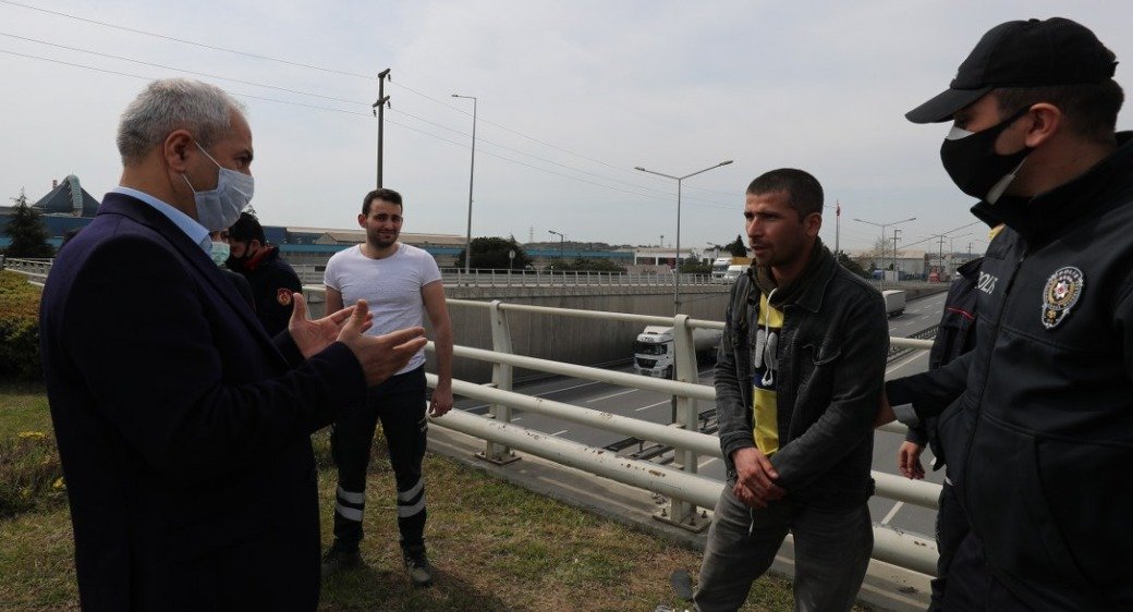 İntihar Girişimini Başkan Büyükgöz Engelledi