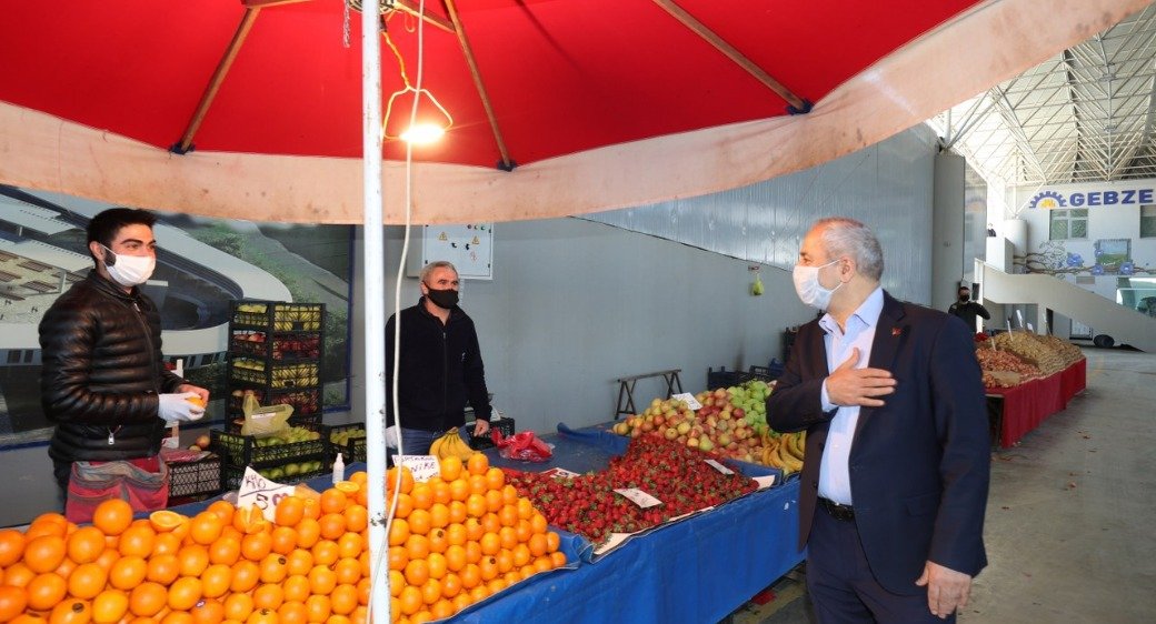 Başkan Büyükgöz’den Pazarlarda Esnaf Turu