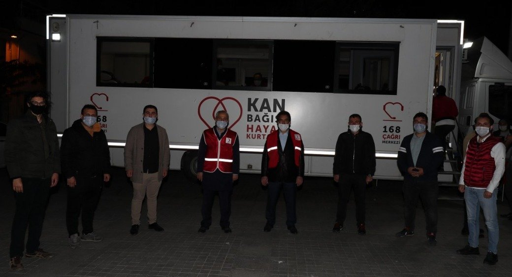 Başkan ve Kaymakam’dan Kızılay’a Destek Ziyareti