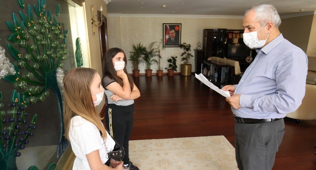 Duyarlı çocuklardan Başkan Amcalarına Park Dilekçesi  