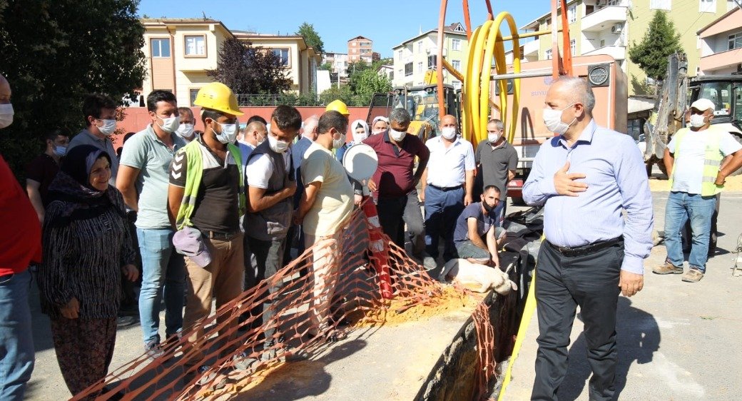 Başkan Büyükgöz’e Doğalgaz Teşekkürü