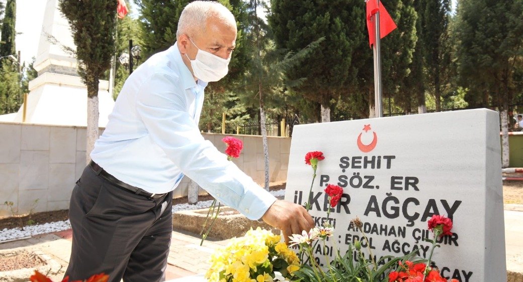 Başkan Büyükgöz’den Arife Günü Ziyaretleri