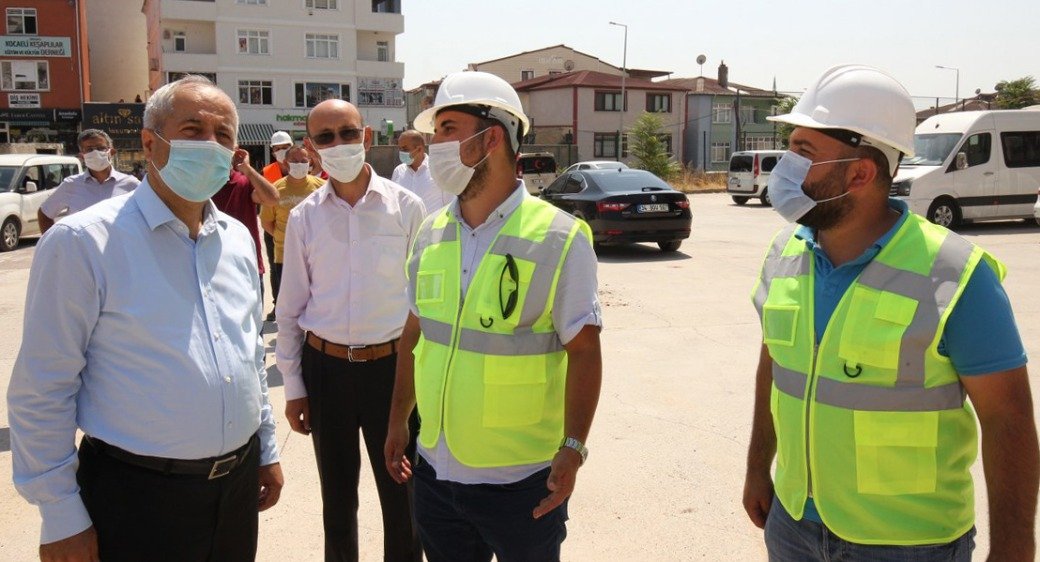Sarıcami Meydan Projesinde Çalışmalar Tam Gaz