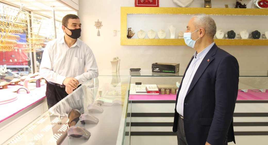 Başkan Büyükgöz Güne Esnaf Ziyaretiyle Başlıyor