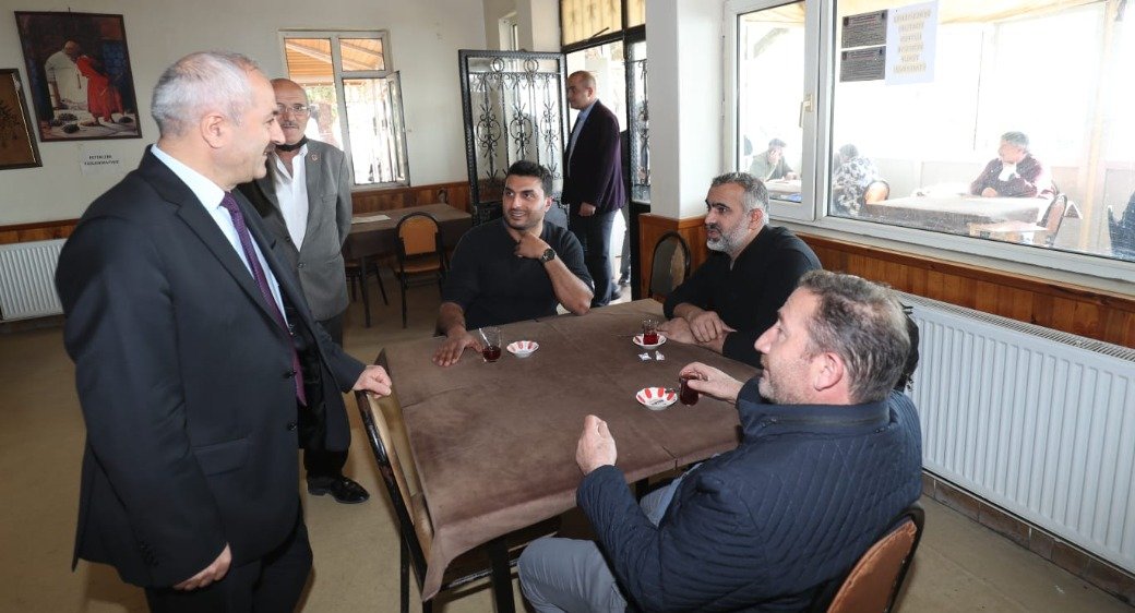 Başkan Büyükgöz ve Kaymakam Güler Muallimköy Sakinlerini Dinledi