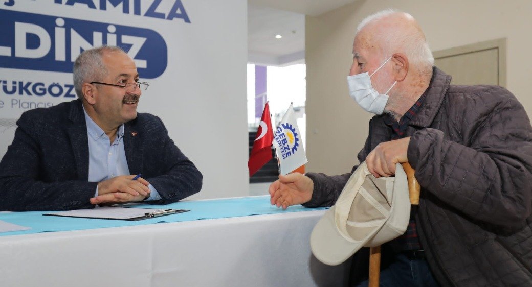 Başkan Büyükgöz Halk Buluşması’nda Dinliyor