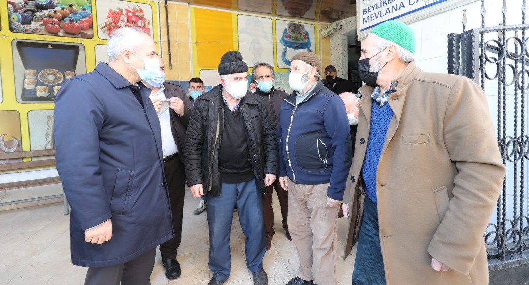 Başkan Büyükgöz’den Camii Cemaatine Müjde