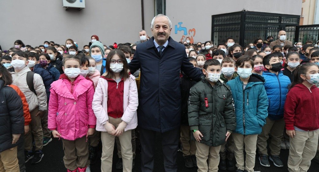 Kaymakam Güler ve Başkan Büyükgöz Fevzi Çakmak İlkokulu’nda