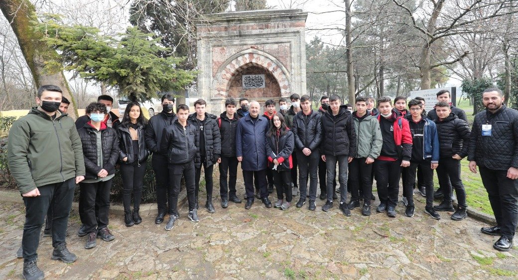Başkan Büyükgöz Projenin Startını Gençlerle Birlikte Verdi