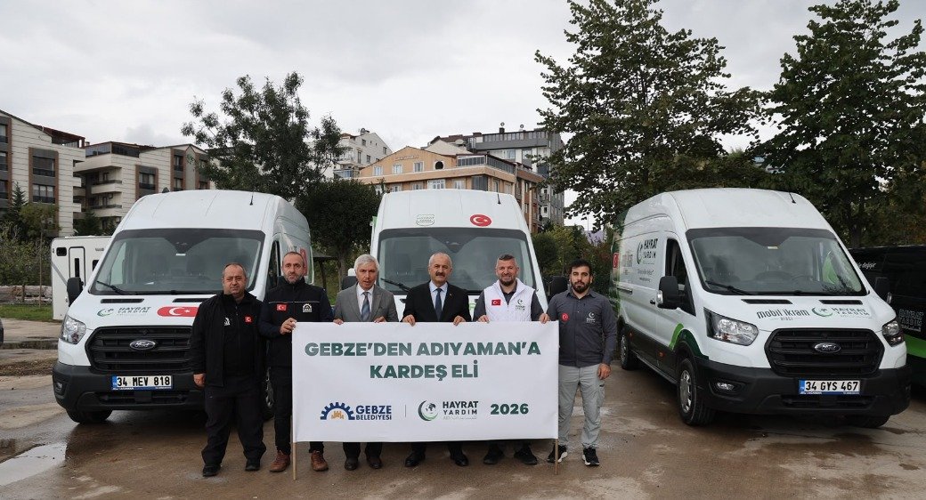 Gebze’den Adıyaman’a Kardeş Eli