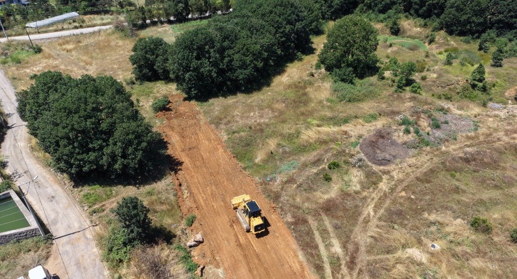 Başkan Büyükgöz İmar Yolu Çalışmalarını Yerinde İnceledi