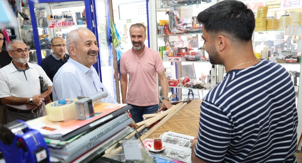 Başkan Büyükgöz Esnafla Buluştu