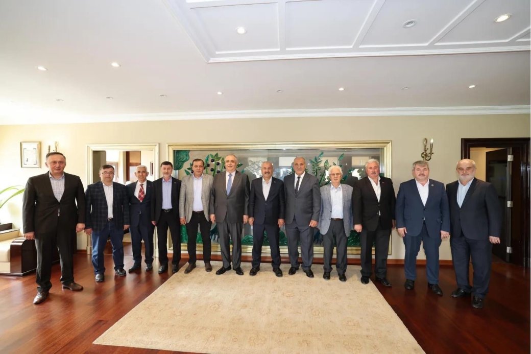 Başkan Büyükgöz’e  ‘hayırlı olsun’ ziyaretleri