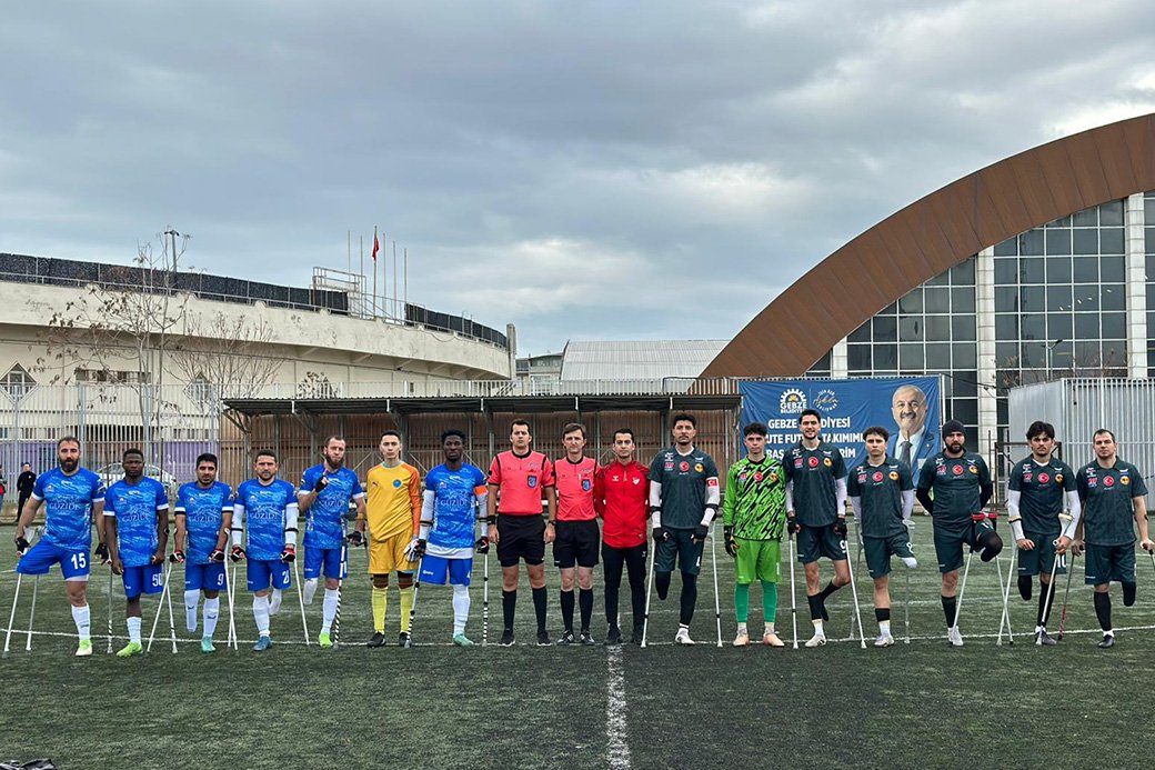 Gebze Belediyesi Ampute Futbol’dan Bir Galibiyet Daha