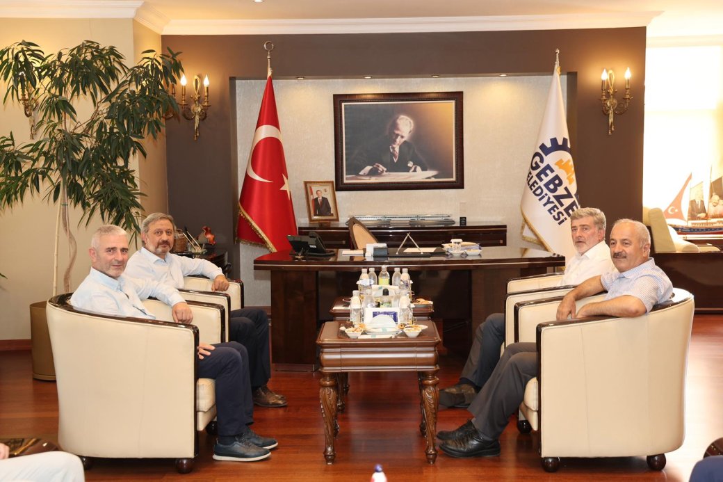 AK Parti Heyetinden Başkan Büyükgöz’e Taziye Ziyareti