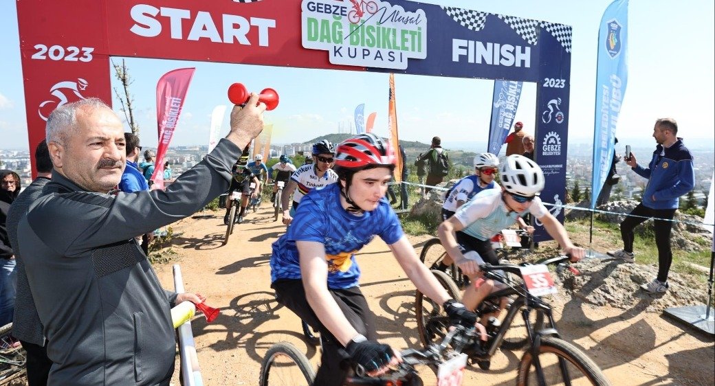 Ulusal Dağ Bisikleti Kupası Yarışları Gebze’de Yapıldı