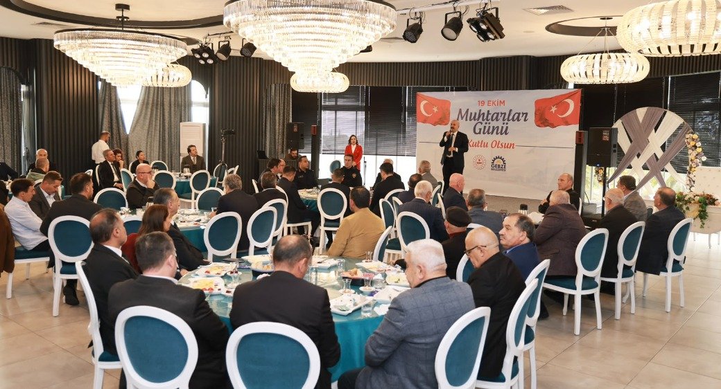 Gebze’de Muhtarlar Günü Buluşması