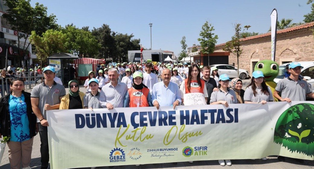 Gebze’de ‘Çevreni Koru Geleceğe Hayat Ver’ Şenliği