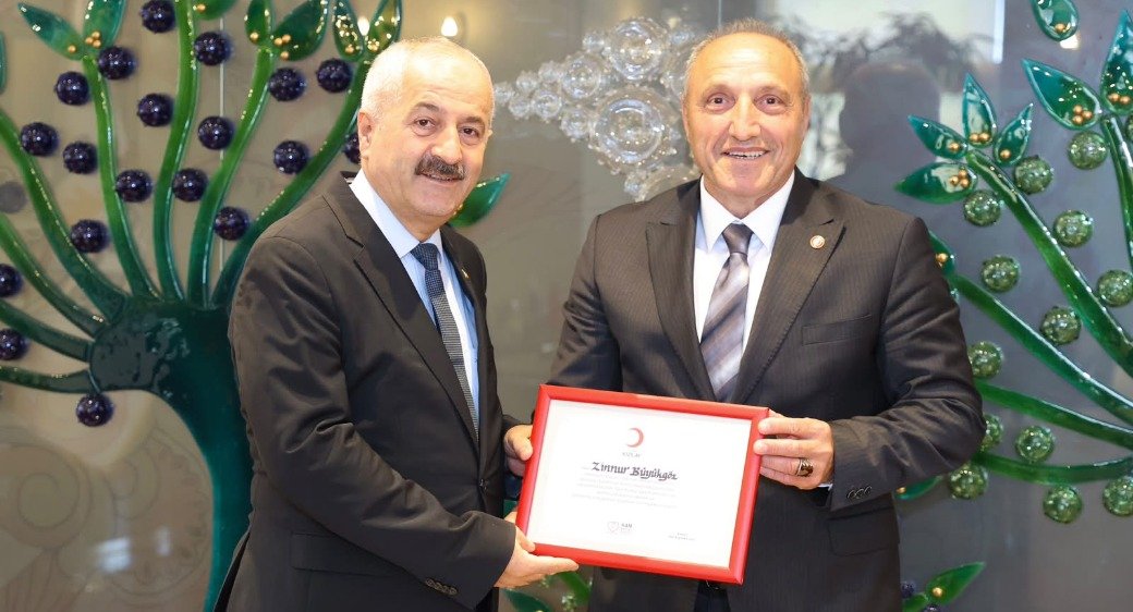 Kızılay’dan Başkan Büyükgöz’e Teşekkür