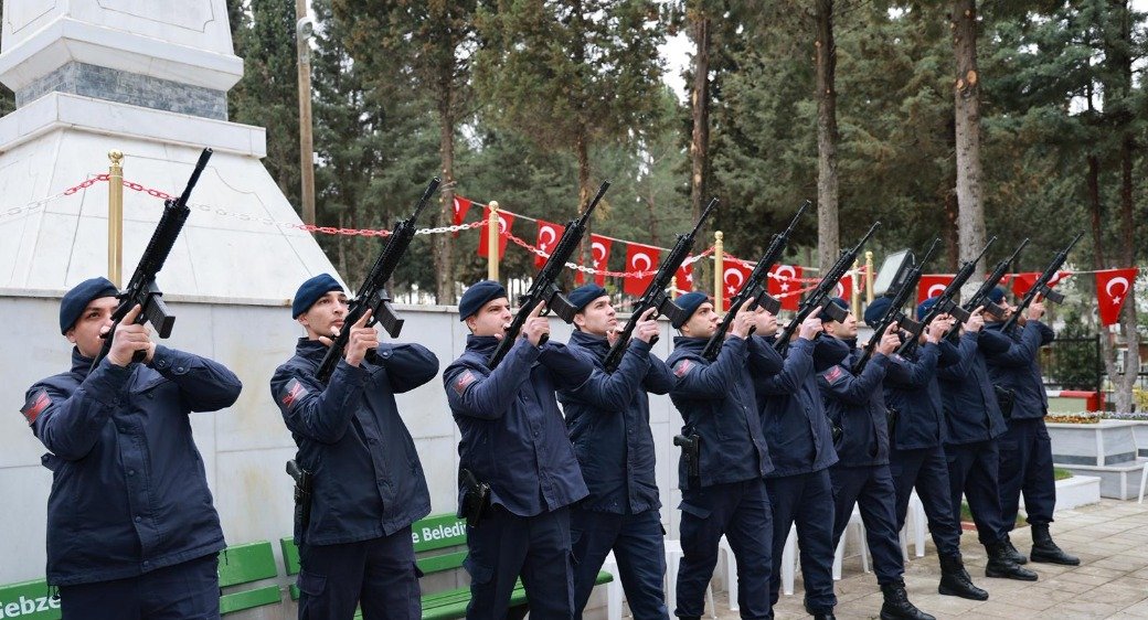ÇANAKKALE ŞEHİTLERİ GEBZE’DE DUALARLA ANILDI